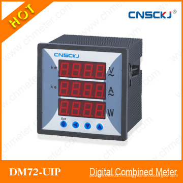 Dm72-Uip Digital Power Voltage Current Combined Meter